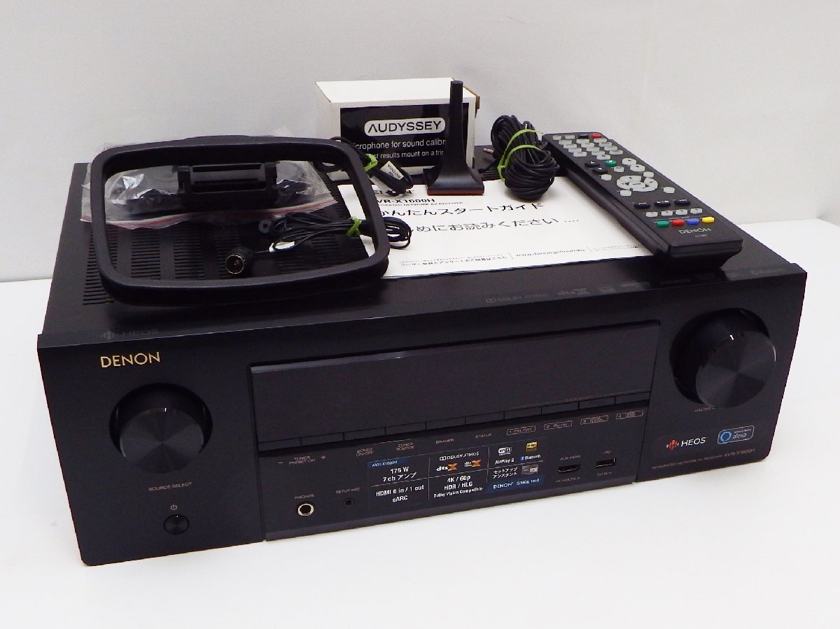 DENON AVR-X1600H 2021年製
