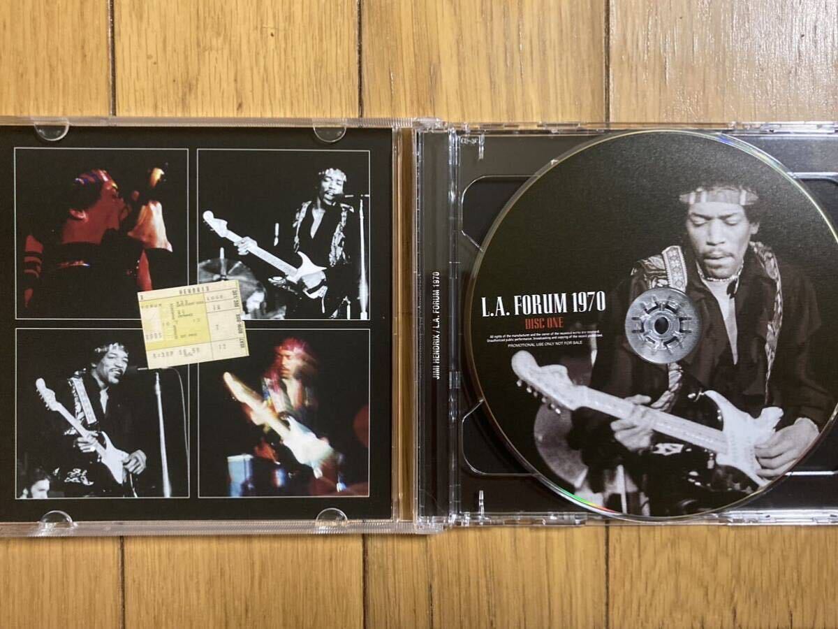 ジミ・ヘンドリックス★エンジョイ~L.A. フォーラム 1970 2CD 目立った傷や汚れなし】【 処分 】JIMI HENDRIX ジミヘンドリックス