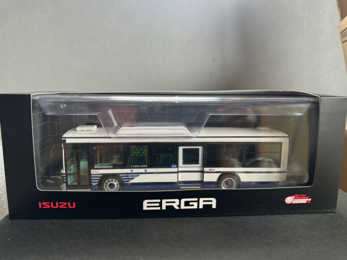 未使用】1/43 いすゞエルガ 名古屋市交通局市営バス 一般系統 （1/43