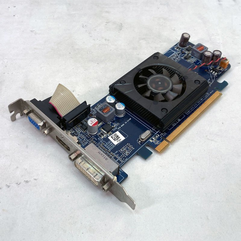 【やや傷や汚れあり】中古グラフィックカード 表示確認済 WinXP～Win8 LINUX ★ Pegatron AMD Radeon HD ...
