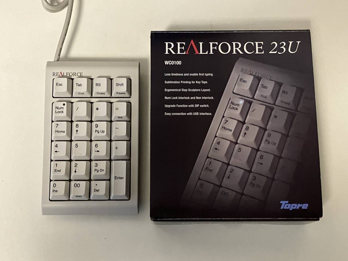 東プレ テンキー Realforce 23U WC0100 キーボード 【公式通販】