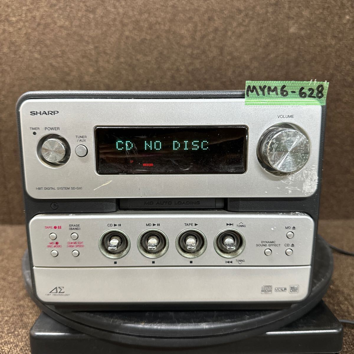 ☆未使用品 SHARP シャープ Auvi SD-GX1-S ミニコンポ