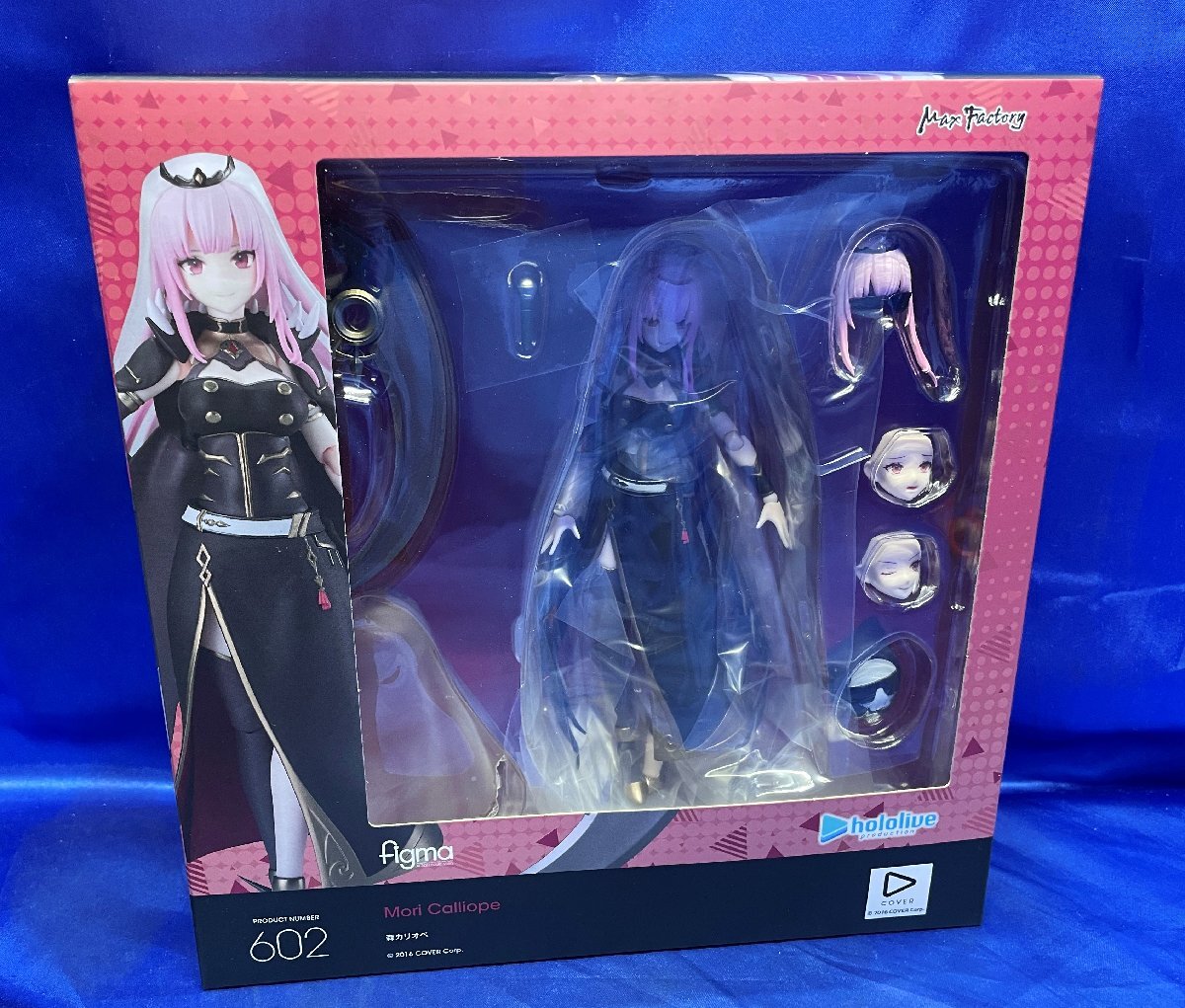 き*）様 ホロライブ　森カリオペ　フィギュア figma ホロライブプロダクション 森カリオペ ノンスケール 塗装