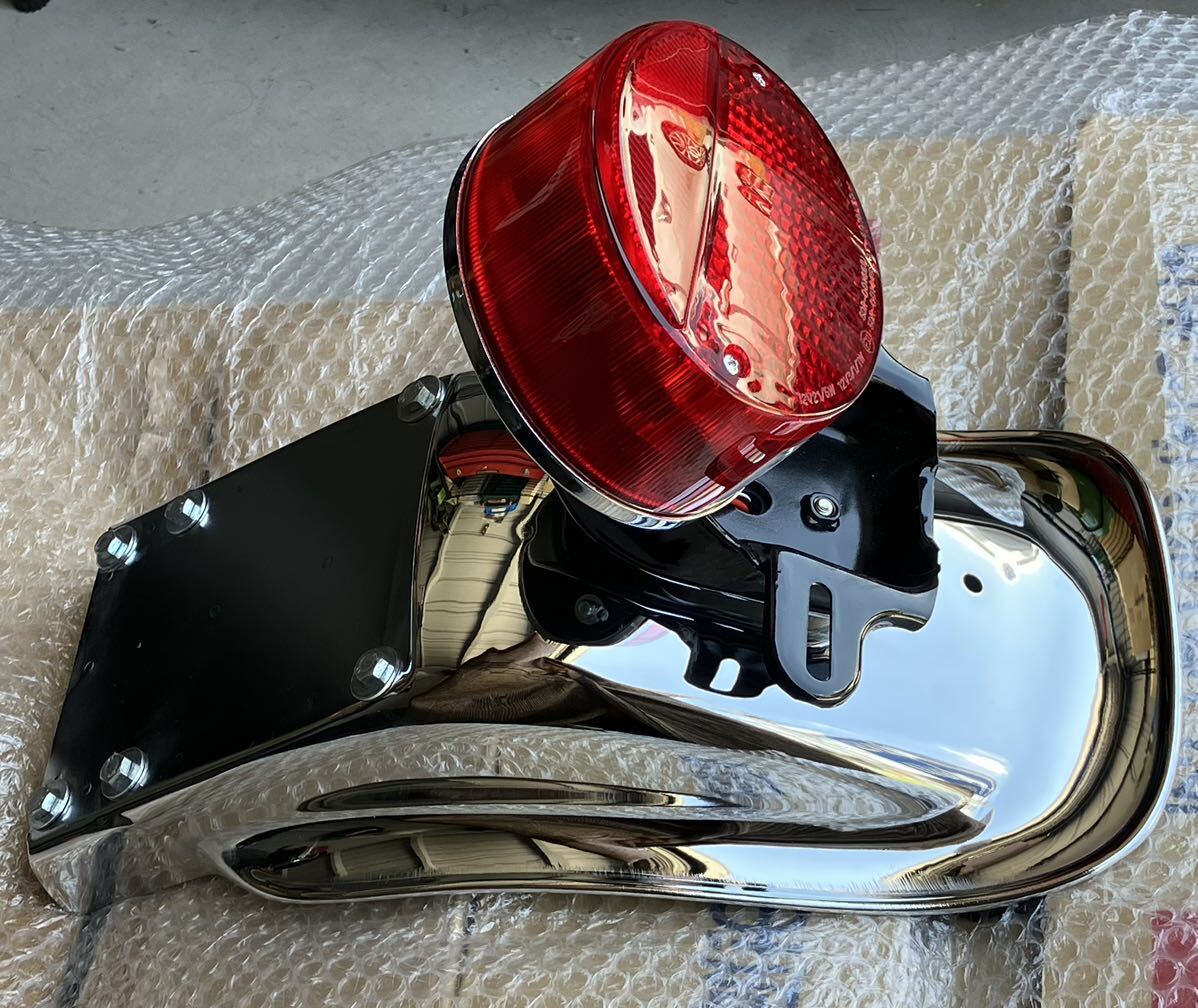 ゼファー1100 Z2仕様 リア メッキ 鉄フェンダー＋Z2