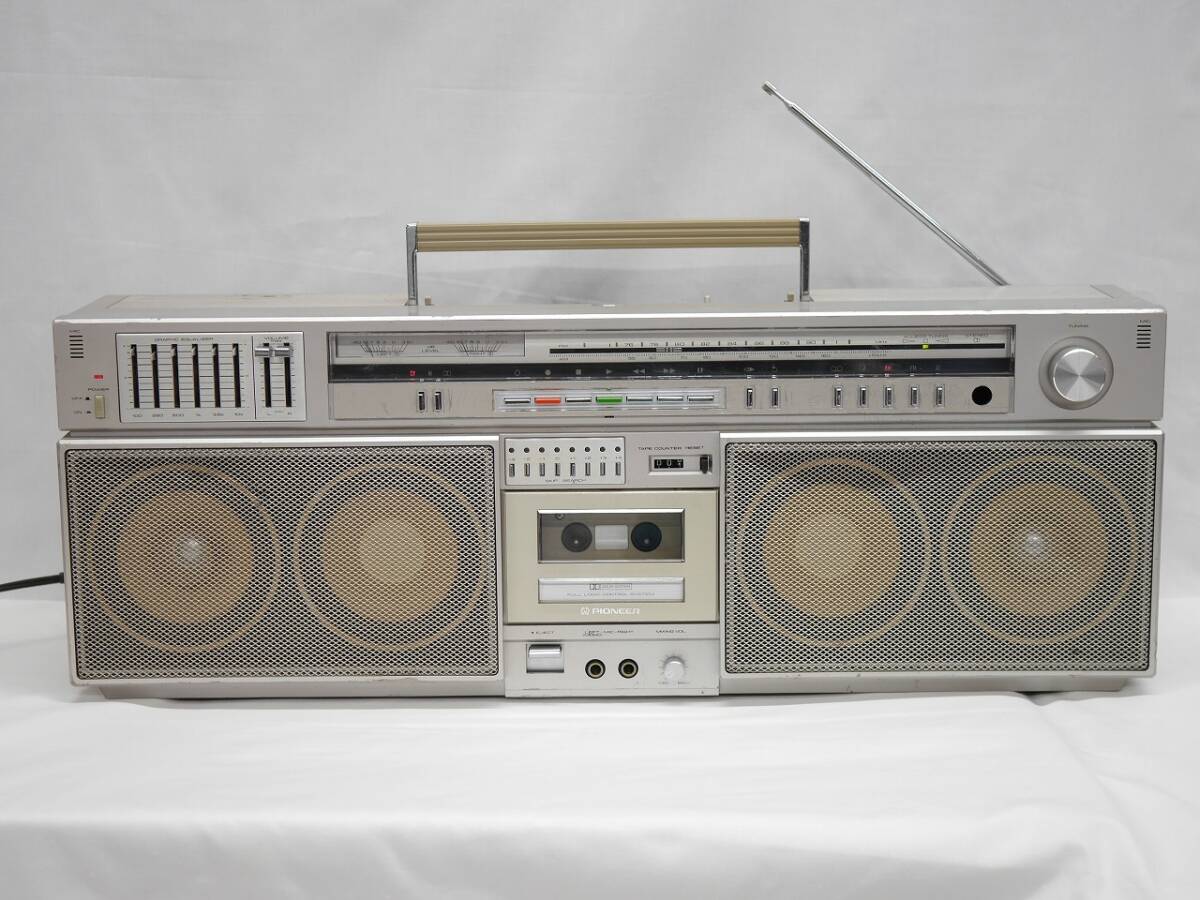 PIONEER SK-800 ラジカセ PIONEER - ☆パイオニアPioneerラジカセ SK－8 完全動作超美品 ☆の