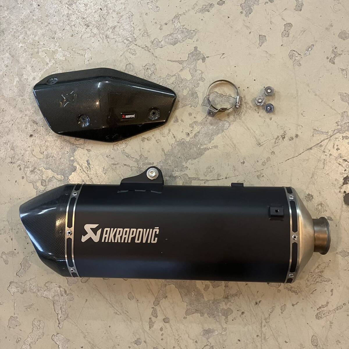 KTM純正 アクラポビッチ/AKRAPOVIC スリップオン マフラー 中古美品
