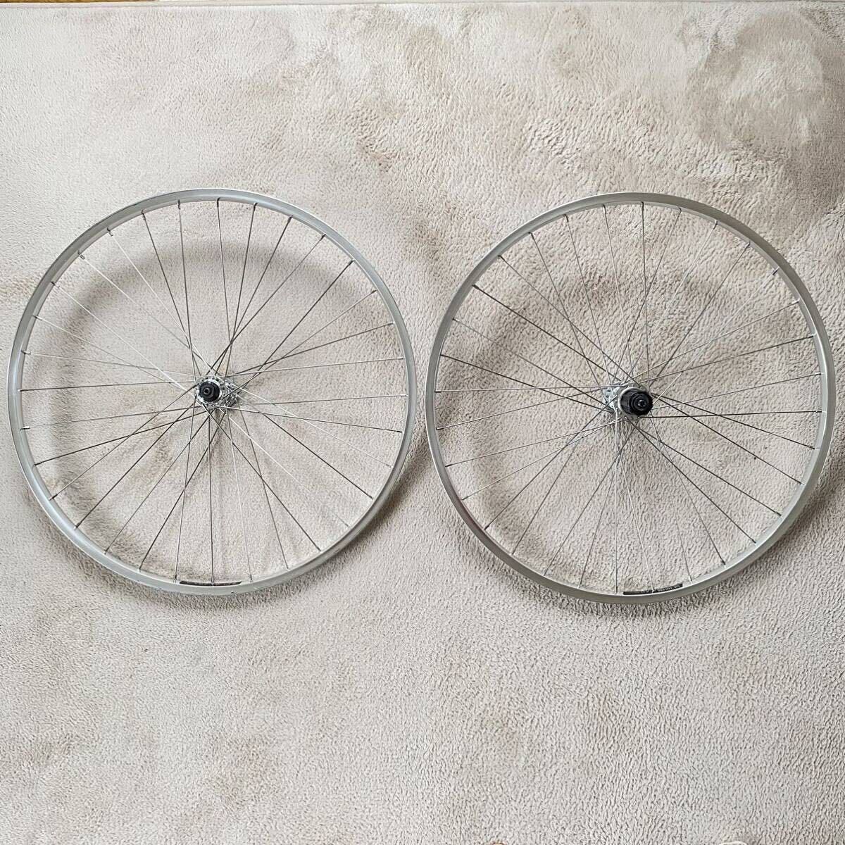 26インチホイール　前後セット Wheel ホイール 前後セット 車輪 26インチ H/E (559) 8/9/10段用