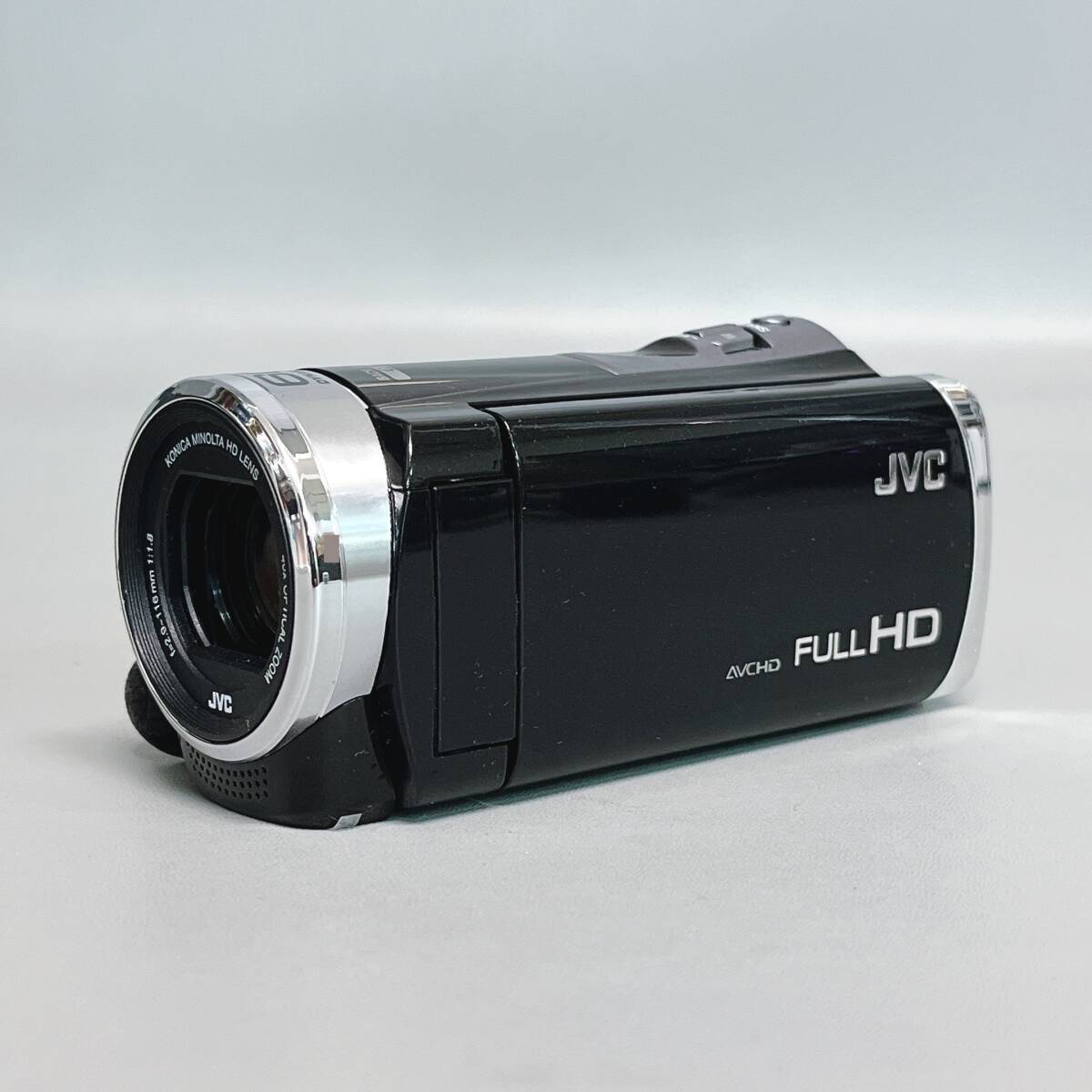 JVC ビデオカメラ 60x GZ-HM133-W 中古品（ハイビジョンメモリー