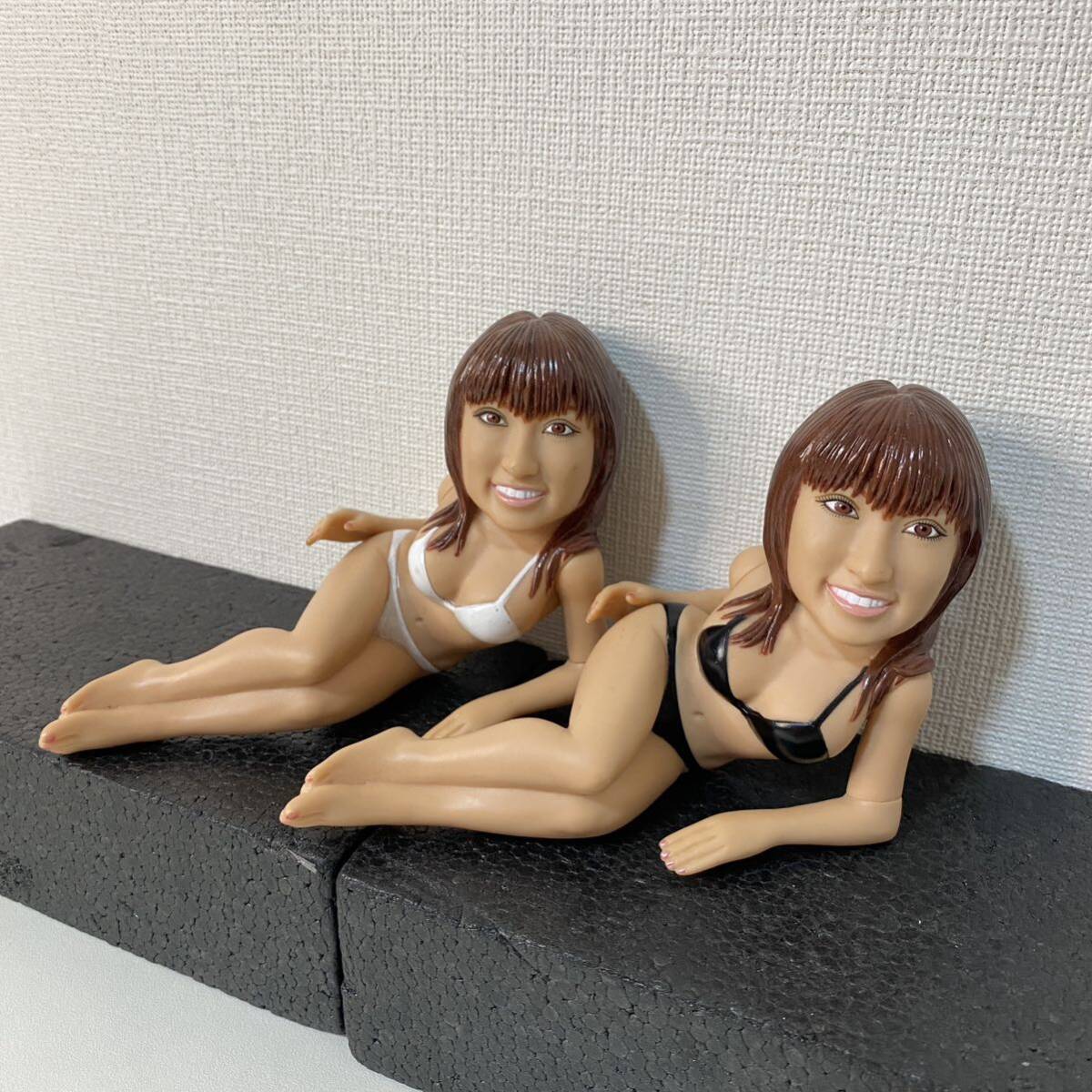 やや傷や汚れあり】【まとめ】2体 フィギュア 熊田曜子「HAO 