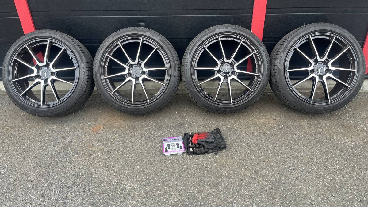 メルセデス・ベンツ 19インチ ホイールセット 傷や汚れあり】☆TWS 19 