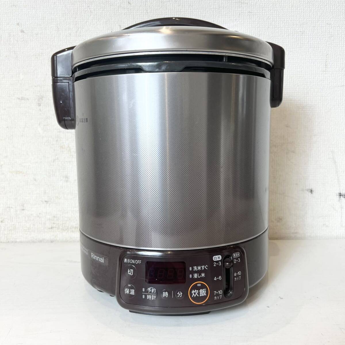 リンナイ 都市ガス用炊飯器 RR-30S1 RR-30S1 ガス炊飯器 [3.3升