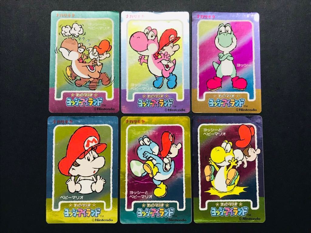 ナガサキヤ スーパーマリオブラザーズ シール ステッカー カード