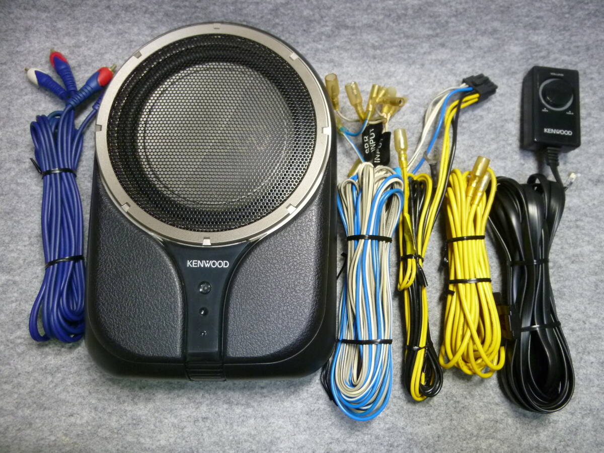 色々な kenwood ケンウッドKSC-SW01 サブウーファー カーオーディオ