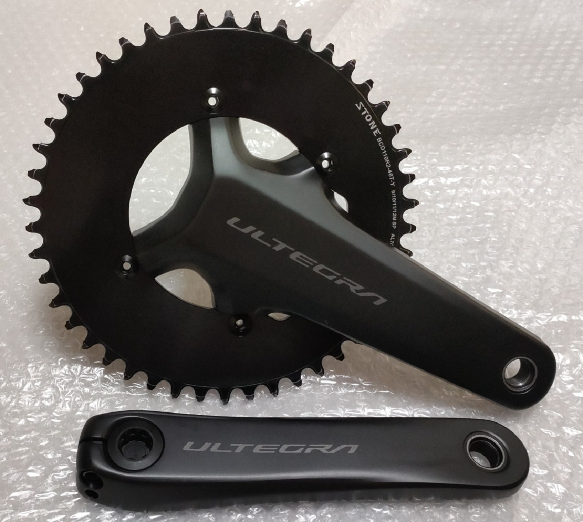 アルテグラ 165mmクランク FC-08 46-36 新品未使用 アルテグラ 165mm