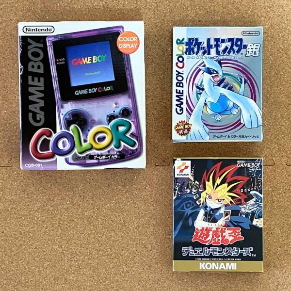 GAME BOY COLOR クリアパープル CGB-001（美品】GAME BOY COLOR