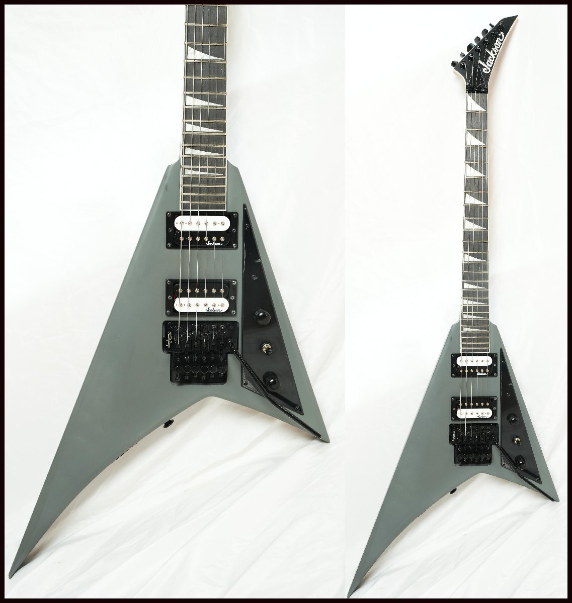 【やや傷や汚れあり】★JACKSON★JS Series Rhoads JS32 Amaranth Satin Gray 2022年製 ...