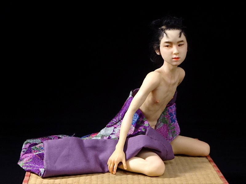 目立った傷や汚れなし】慶應◇【甲秀樹】2009年個展出品作 樹脂粘土