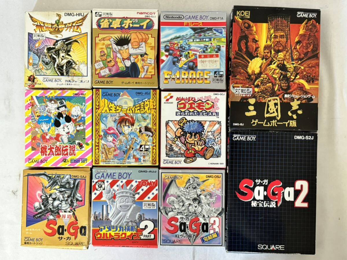 ゲームソフト　1231 16 サガ 四角く saga ゲームボーイソフト