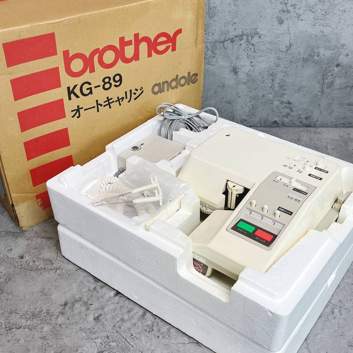 brother KG-89A オートキャリジ brother ブラザー オートキャリジ KG-89 ANDOLE アンドレ