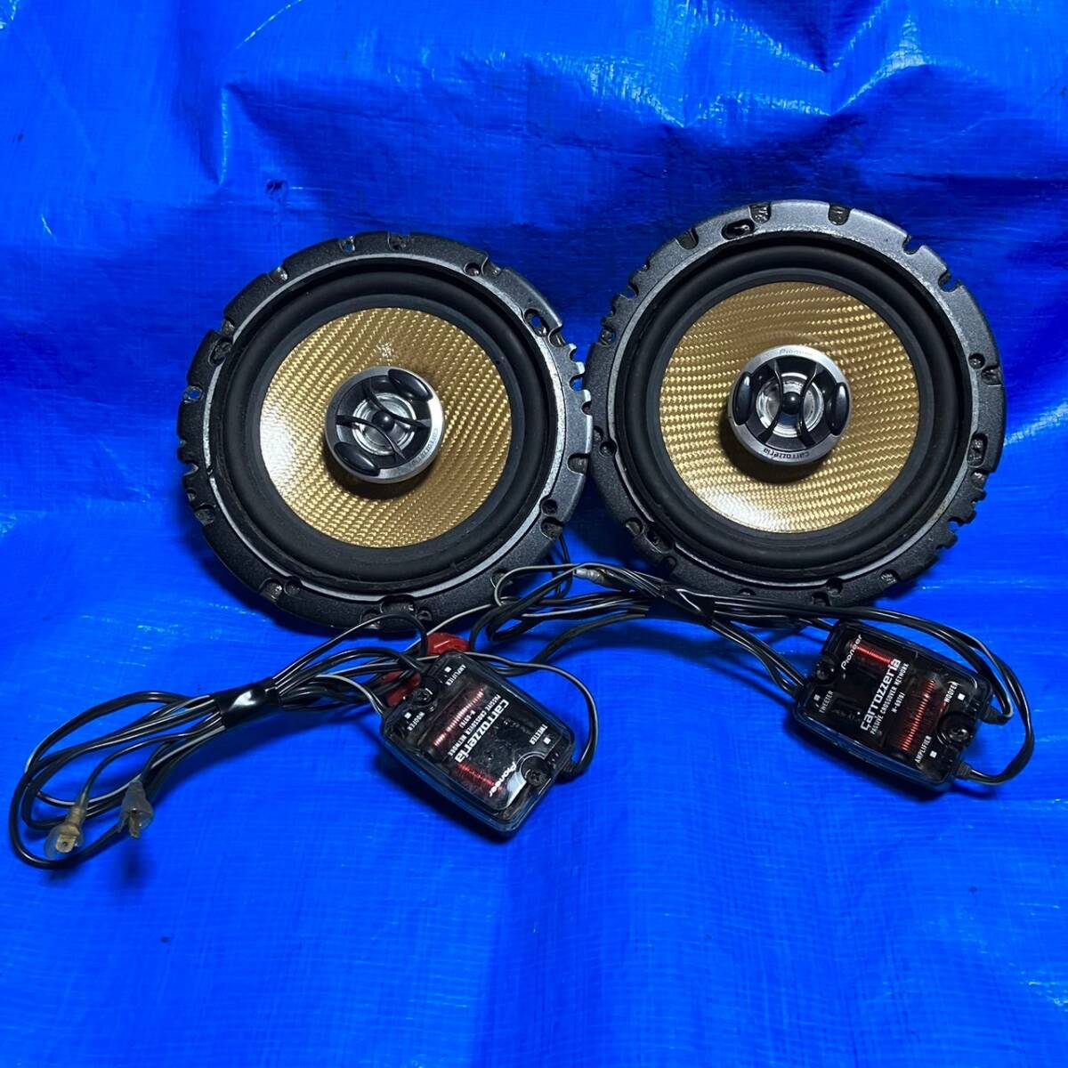 カロッツェリア　TS-J1600A 16センチ 美品 carrozzeria カロッツェリア TS-C016A TS-J1600A 2WAY