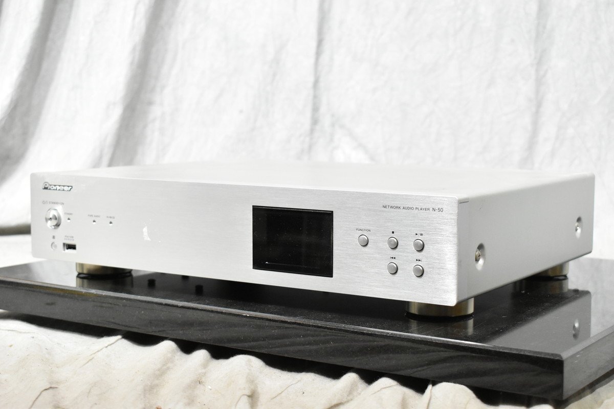 【月末限定セール】Pioneer N-50A パイオニア ネットワークプレーヤー HDD ハイレゾ 中古♪【極美品】 Pioneer パイオニア ネットワークオーディオプレーヤー N-50A 電源