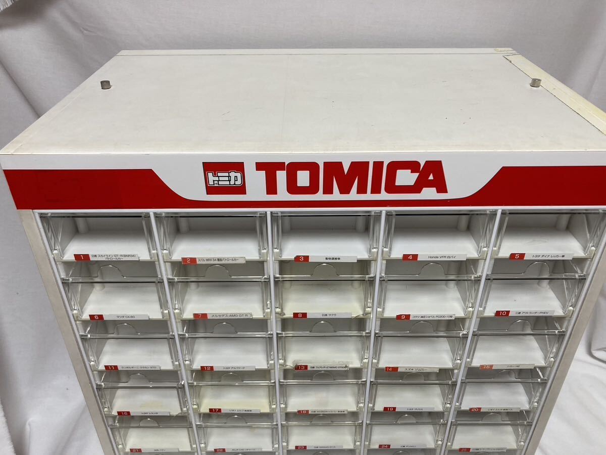 傷や汚れあり】トミカ コレクションケース 30台分 店頭用什器 TOMICA