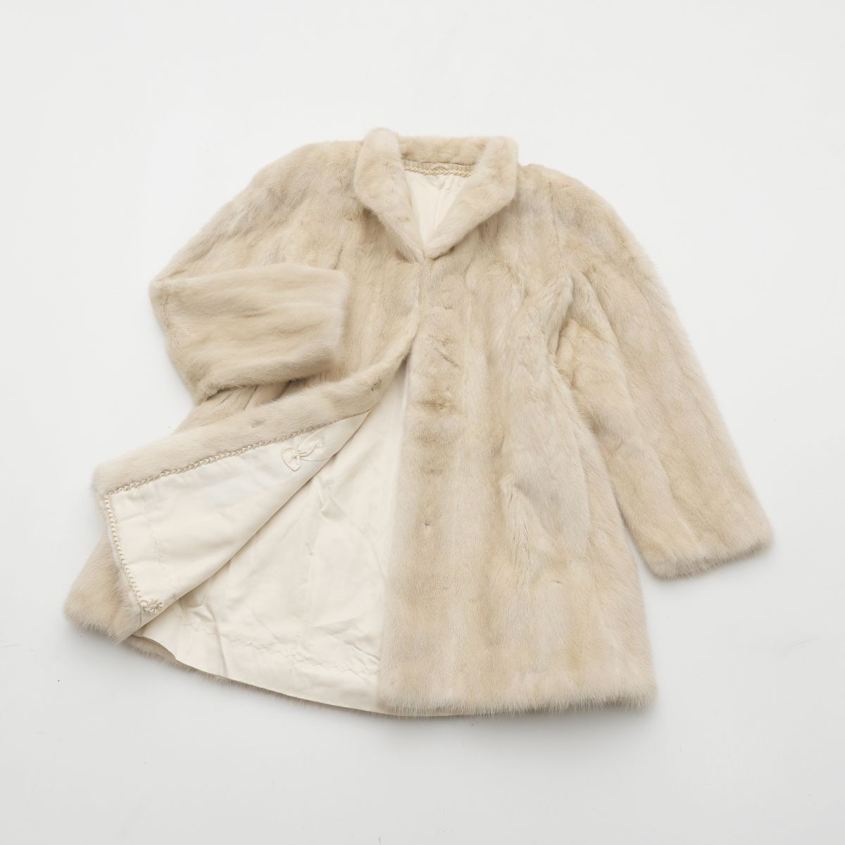 SAGA MINK サガミンク 銀タグ 最高級 デミバフミンク ファーコート