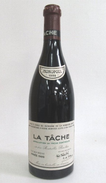 ラ・ターシュ ワイン空き瓶 1982年 未使用】酒 ワイン LA TACHE ラ