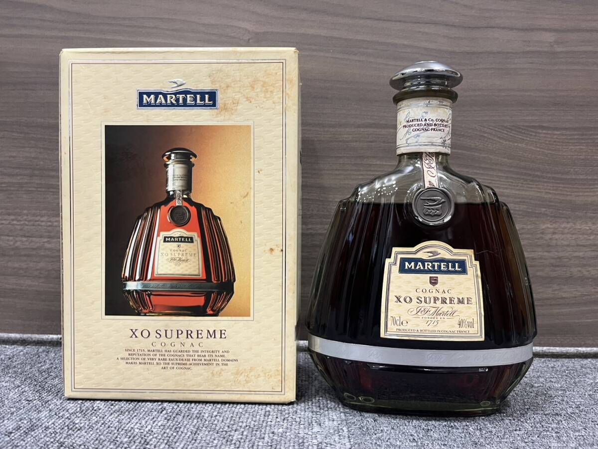 Q10228 未開栓! MARTELL COGNAC XO SUPREME Martell - XO Supreme | Cognac