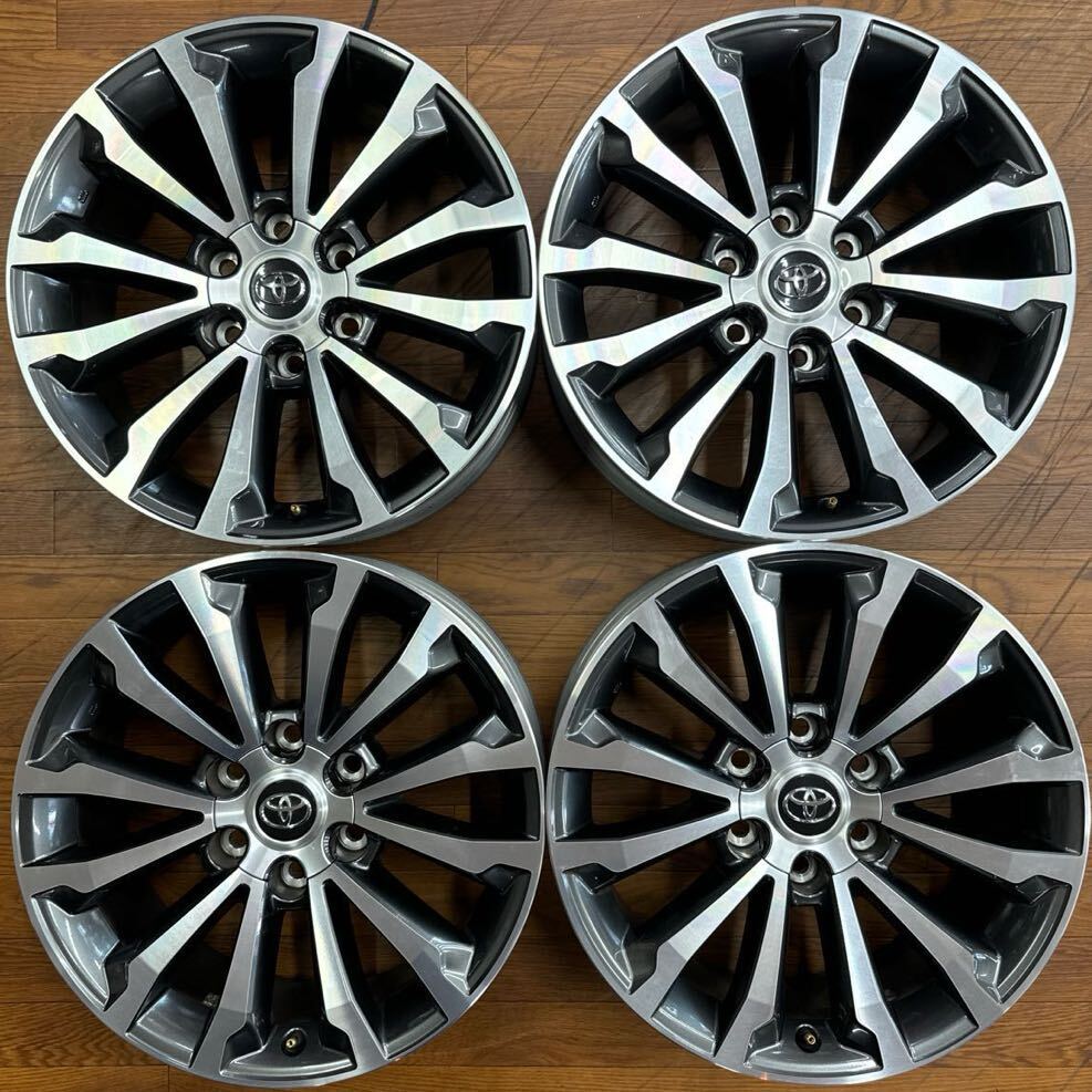 トヨタ プラド150後期オプション19インチ ホイールセット トヨタ TOYOTA ランドクルーザープラド (150系) 後期 純正 19