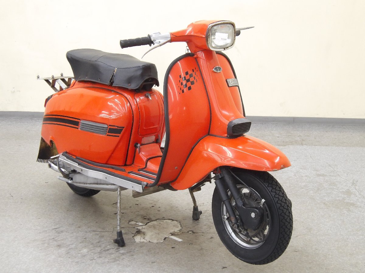 lambretta  ランブレッタ  フラット　リアキャリア ランブレッタ 1型&2型用 フラット リアキャリア （Import TIS