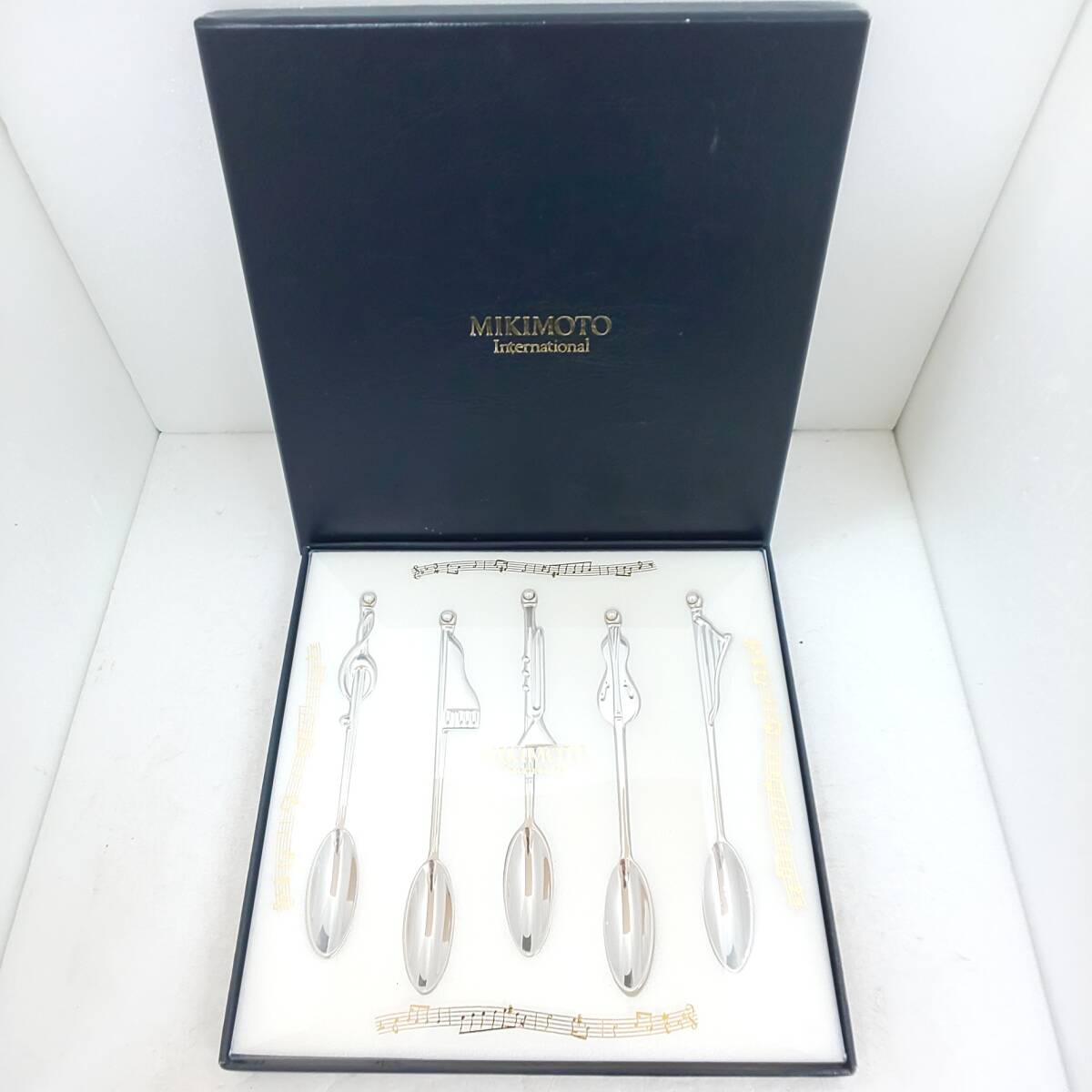 MIKIMOTOミキモト 楽器モチーフ カトラリーセット MIKIMOTO 楽器