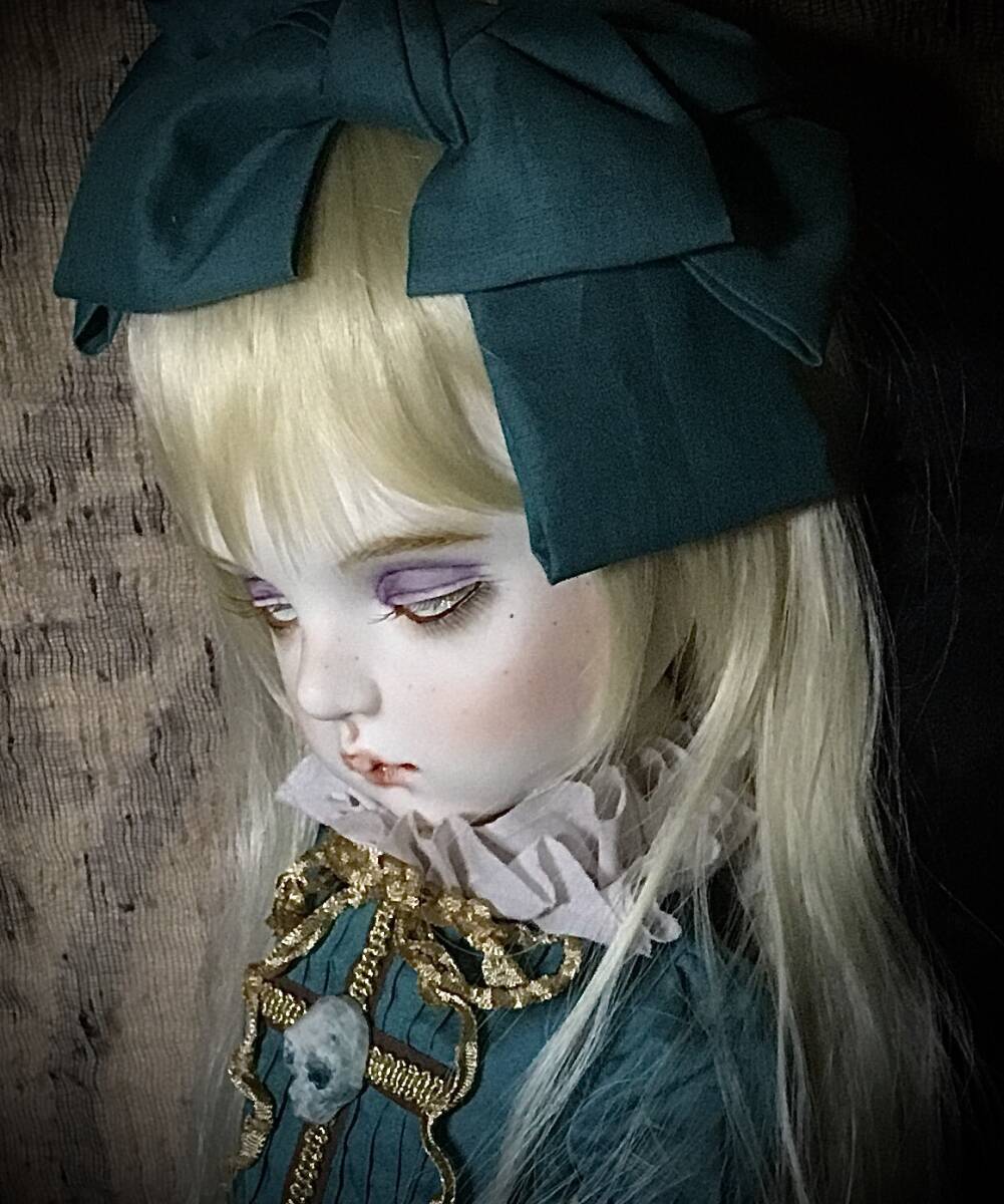 未使用】太山レミ作 オリジナルビスクドール 創作人形 E66 ※送料無料の