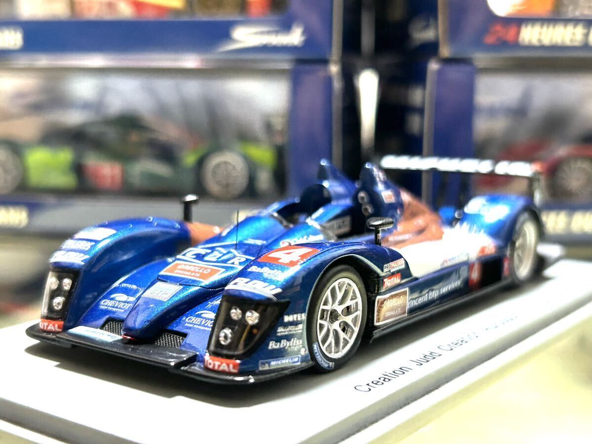 Spark 1/43 – Creation CA07 Judd #4 – 24h Le Mans 2009 – Ickx/Iannetta/Campbell