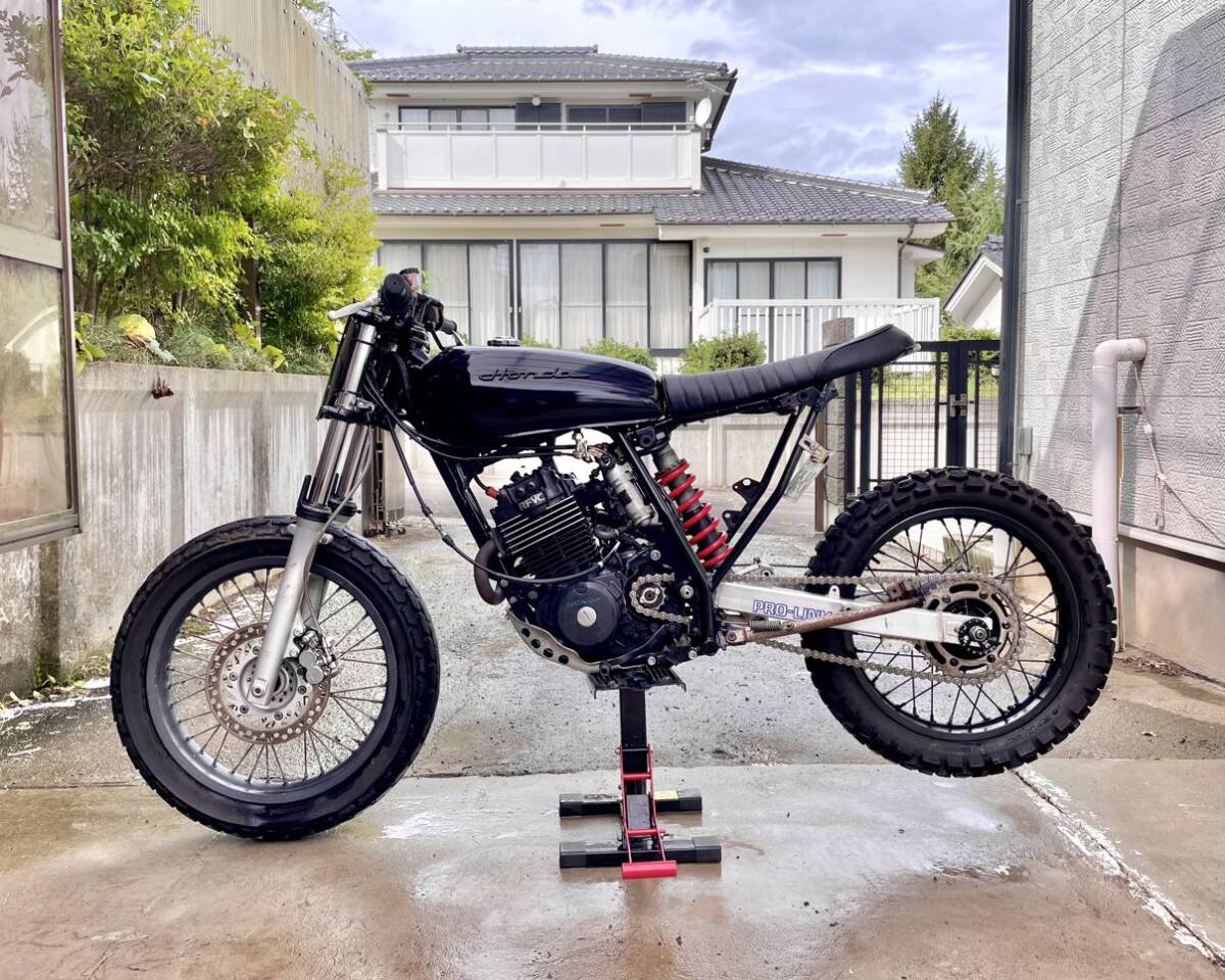 【全体的に状態が悪い】【長野から】XLR250 MD16 スクランブラー カフェレーサー 引取希望の落札情報詳細 - Yahoo!オークション ...