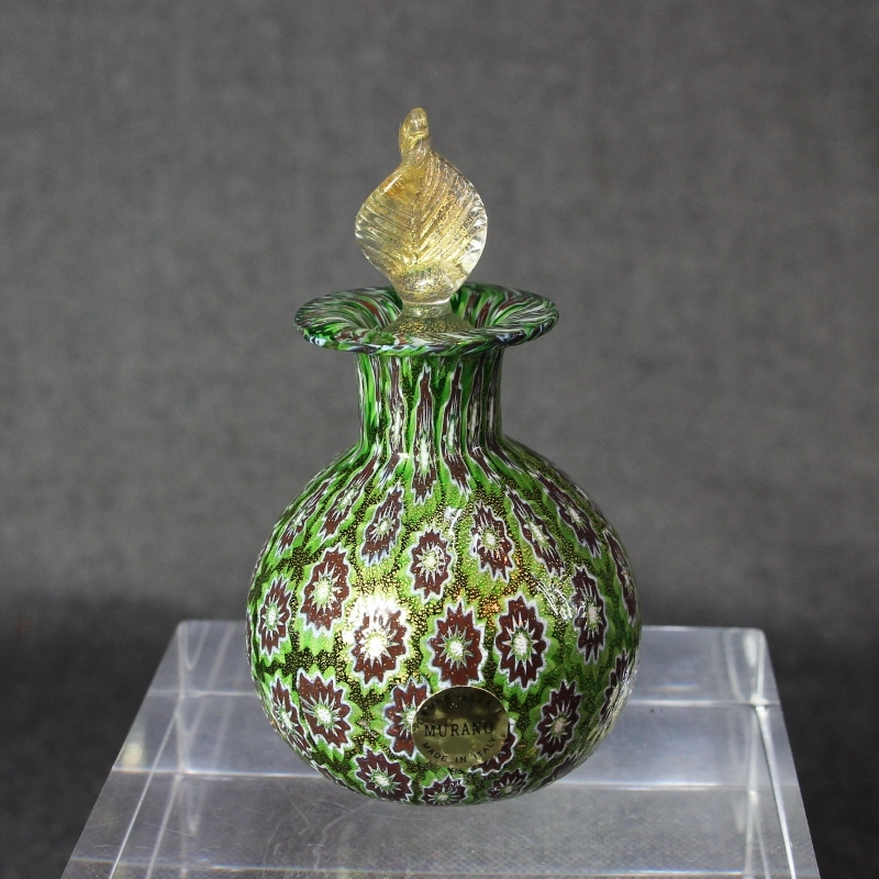 MURANO ムラーノ ベネチアンガラス 約20cmフラワーベース 花瓶 ピンク MURANO ムラーノ ベネチアンガラス 約20cmフラワーベース 花瓶 ピンク