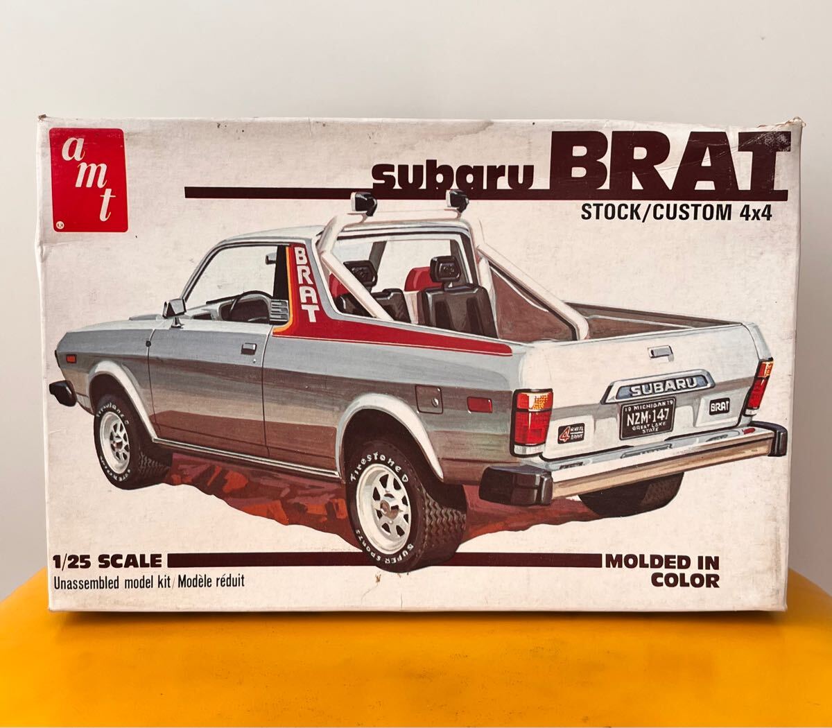 TAMIYA SUBARU BRAT 初回限定シルバーメッキフレーム TAMIYA SUBARU BRAT 初回限定シルバーメッキフレーム