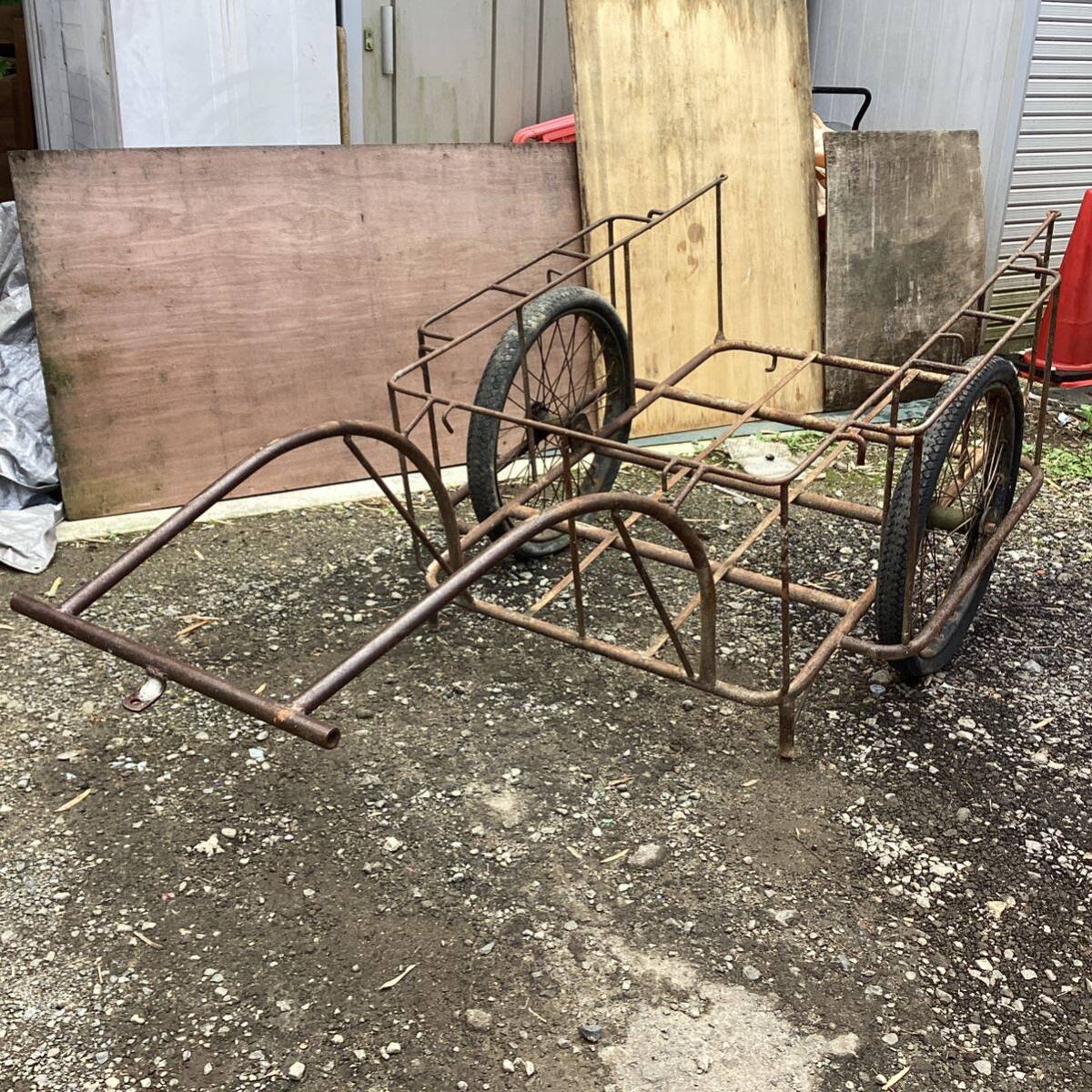 リヤカー引き取り限定　レトロ　ビンテージ　昭和当時物 リヤカー引き取り限定 レトロ ビンテージ 昭和当時物 （中古