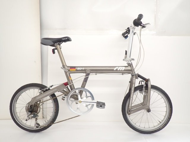 ビアンキ 7005シリーズ 18インチ 折りたたみ自転車 黒