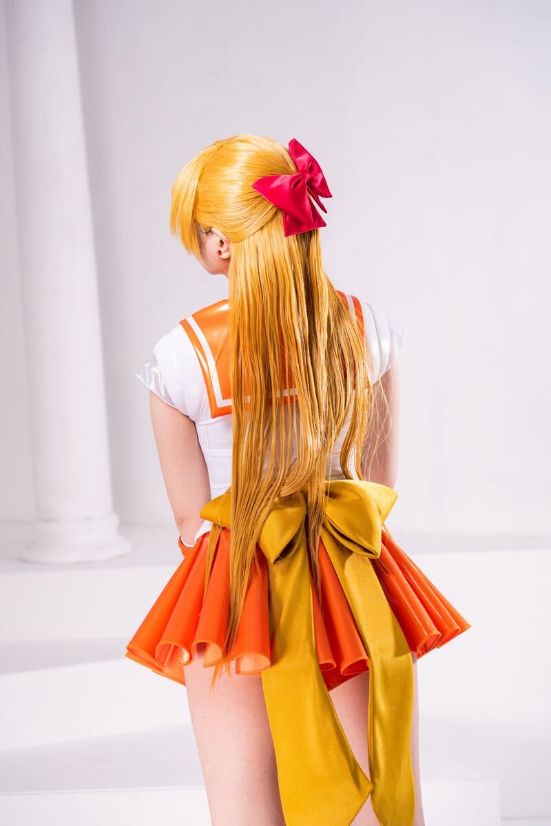 セーラーヴィーナス　コスプレ衣装　Ｌサイズ　靴なし Amazon.co.jp: [2022] 「 コスマニア 」美少女戦士