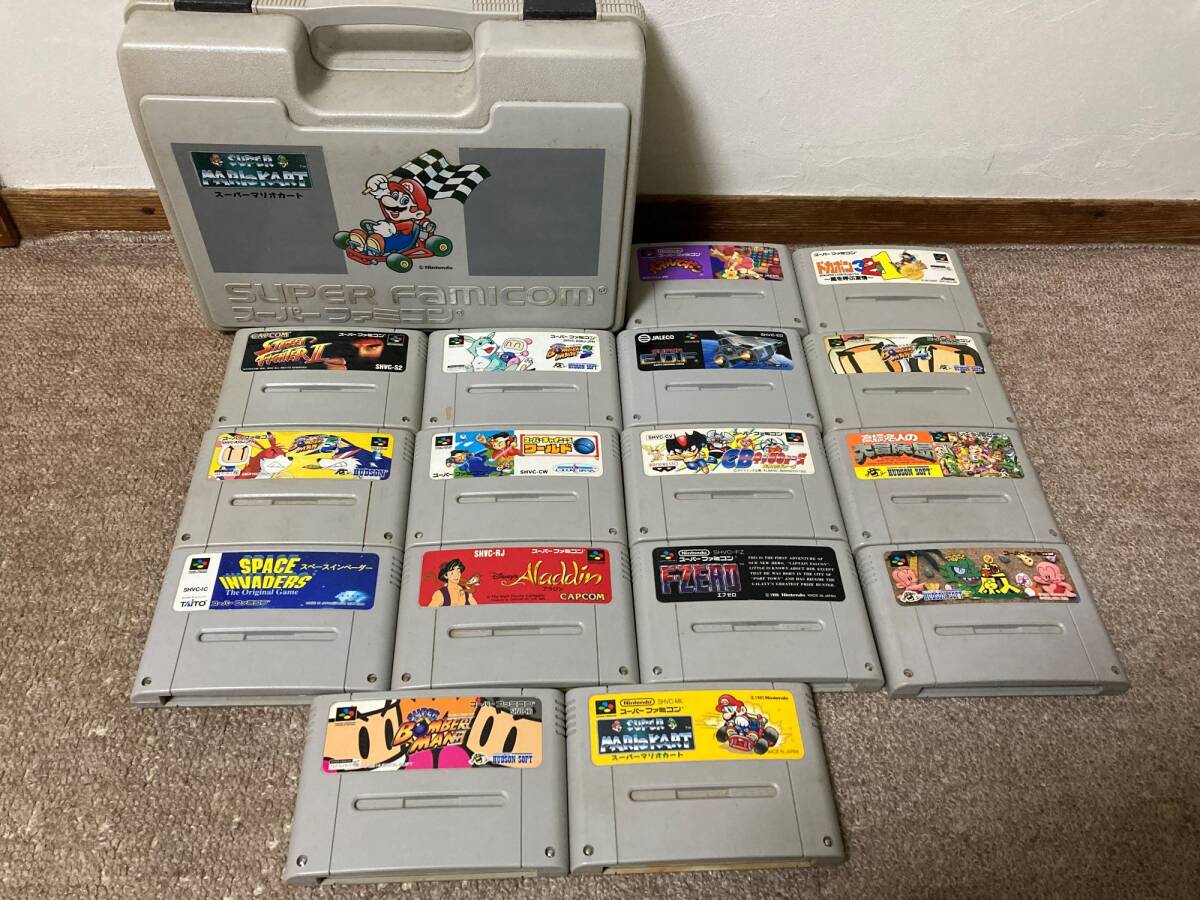 スーパーファミコン(ジャンク) ジャンク スーパーファミコン ソフト 20