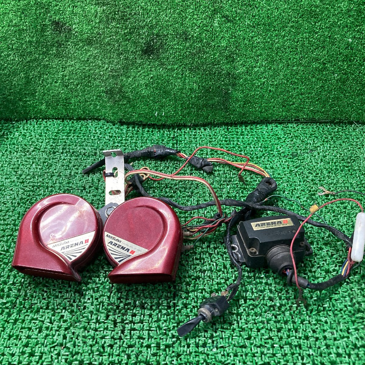 ミツバ トラッドホーン SL-41 TRAD クラシックカー 希少当時物ミツバ トラッドホーンSL-41未使用品 TRAD旧車 ミツバ