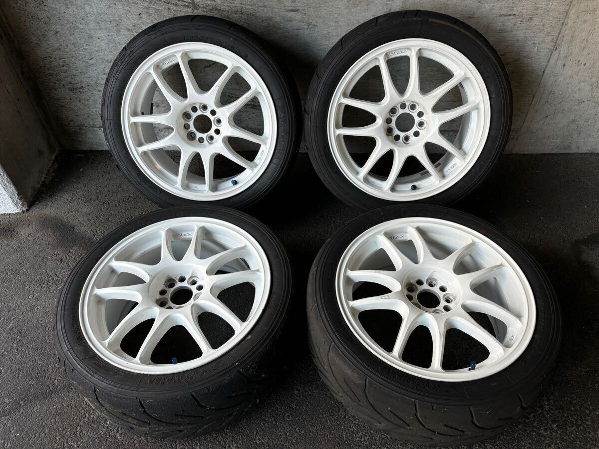 WORK エモーションKAI 18インチ 100/5穴 スタッドレスつき 4本