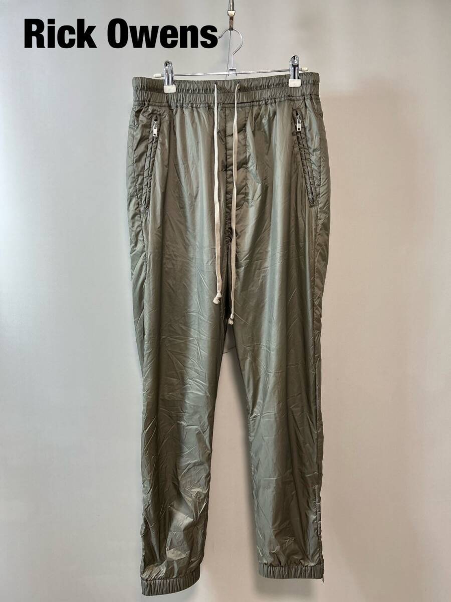 Rick Owens ドローストリングパンツ TE素材 46 09 ファッション Rick