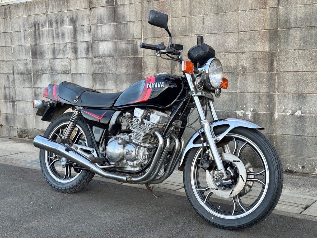 やや傷や汚れあり】タイトルYAMAHA XJ400E 昭和57年登録 類型枠内 希少