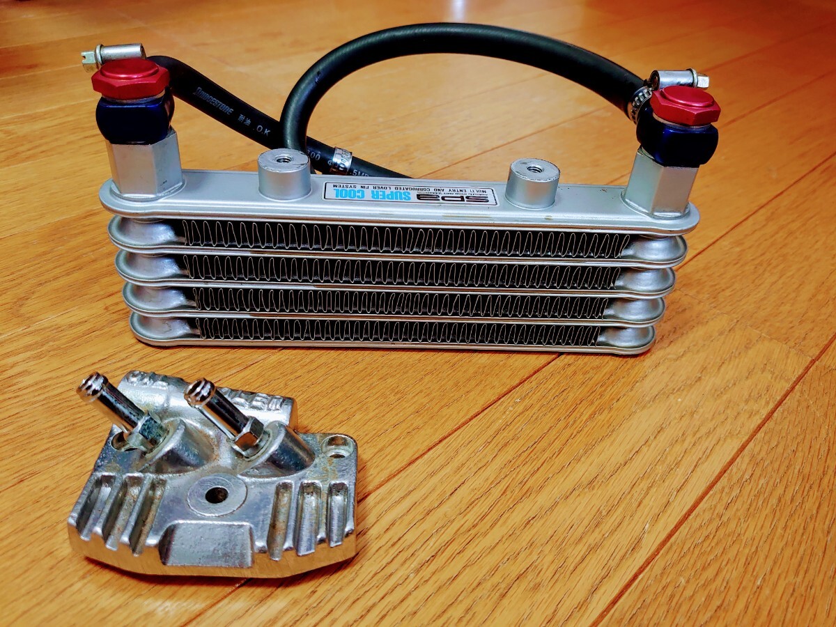 タケガワコンパクトクール4段オイルクーラー