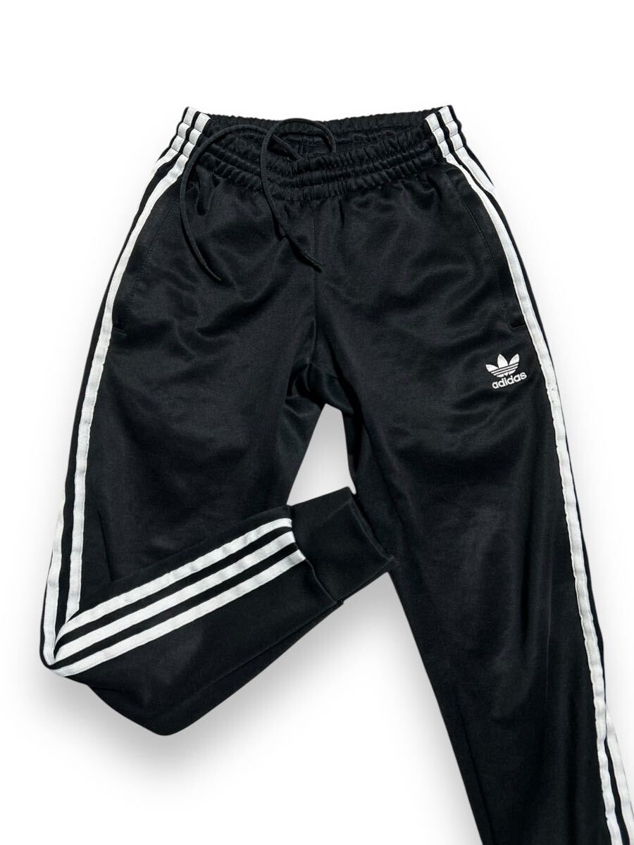 90s アディダス オリジナルス トラックパンツ ブラック サイドスナップ 90s adidas アディダス サイドスナップトラックパンツ ジャージ 黒 S