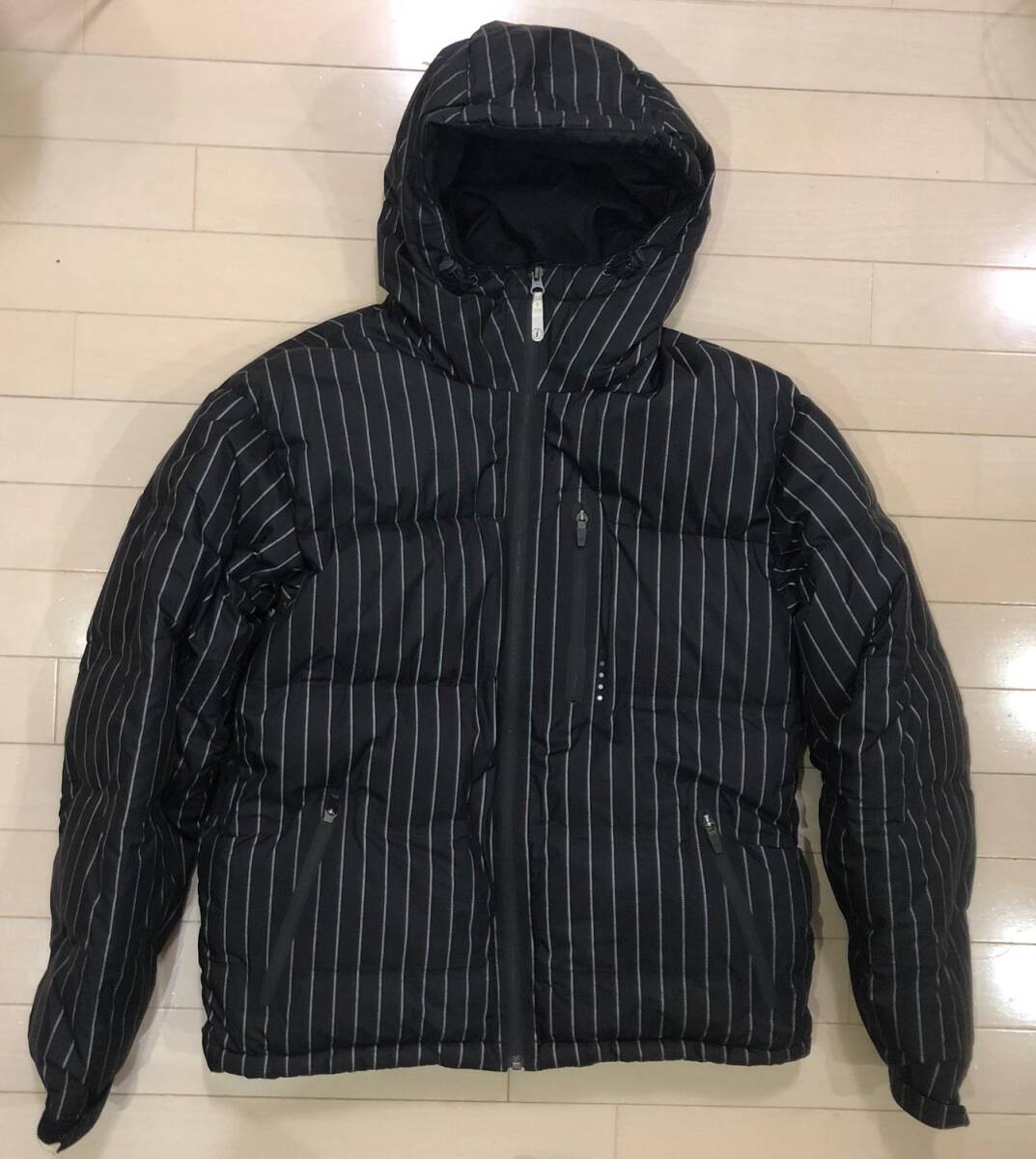 burton idiomストライプ ダウンバートンサイズS 藤原ヒロシ