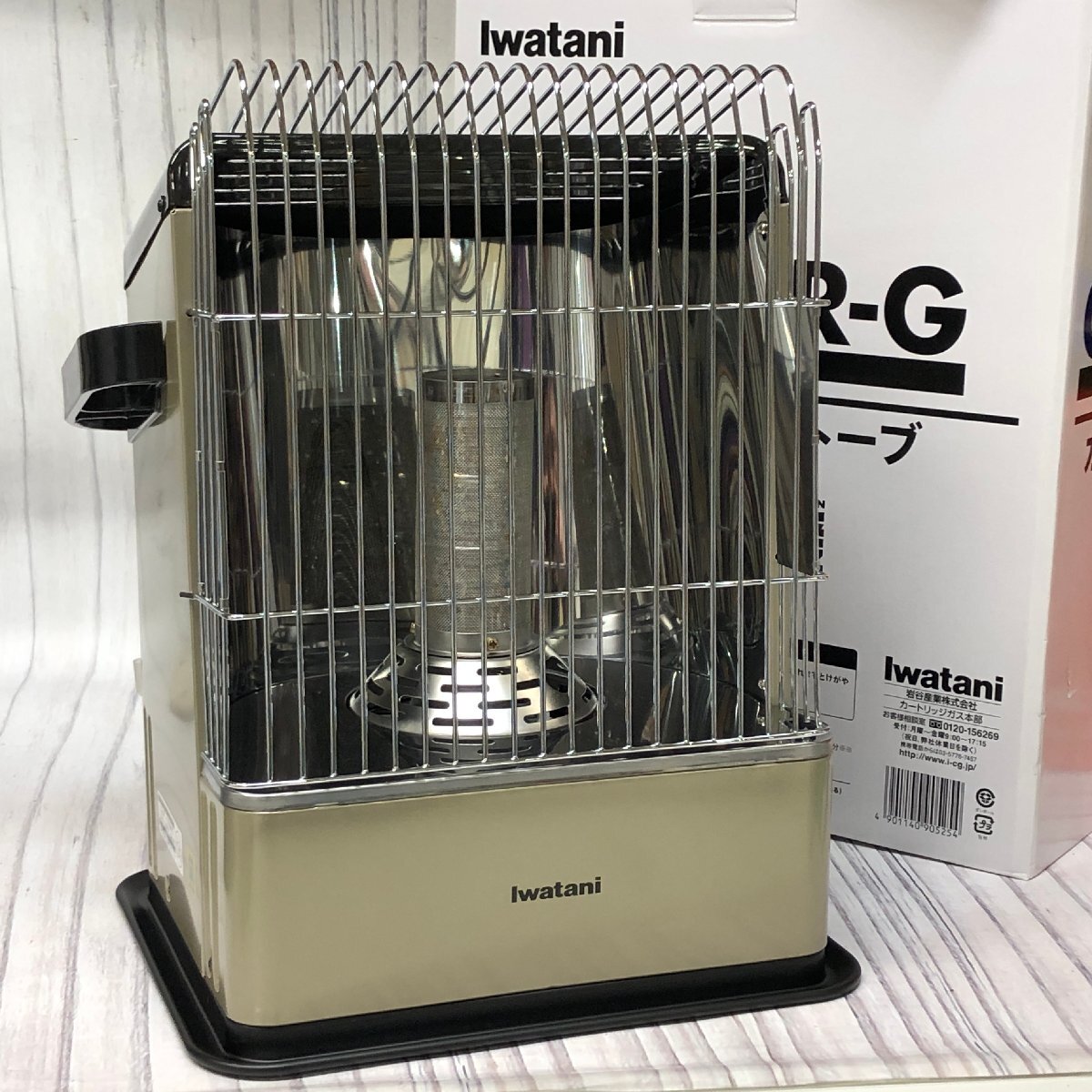 イワタニ カセットガスストーブ デカ暖(CB-HPR-R)