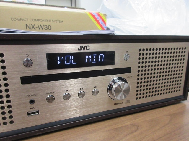 JVC コンパクトコンポーネントシステム NX-W30 2024年製 コンパクトコンポーネントシステム NX-W30 | オーディオ | JVC